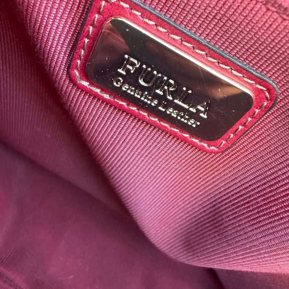 FURLA 2 way east west satchel. - Picture 7 of 12